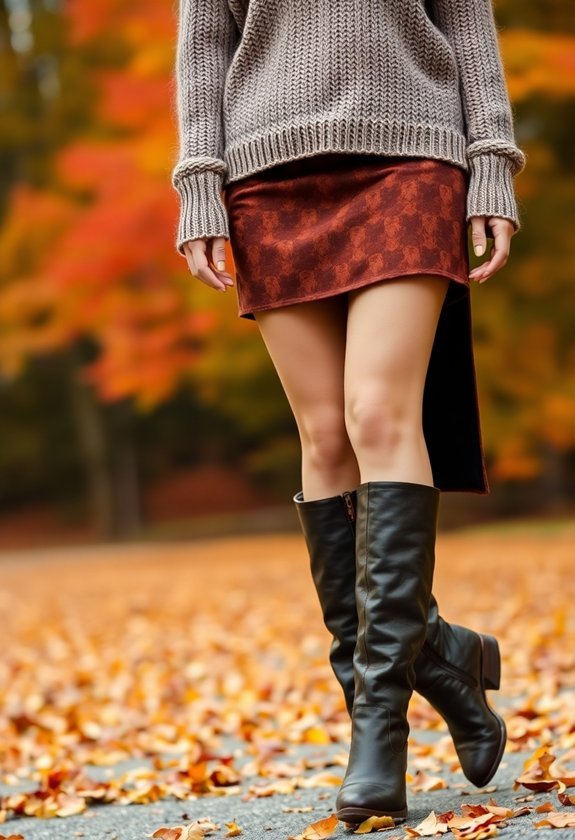 How to Style Boots With Any Fall Outfit 5 boots and fabric styles