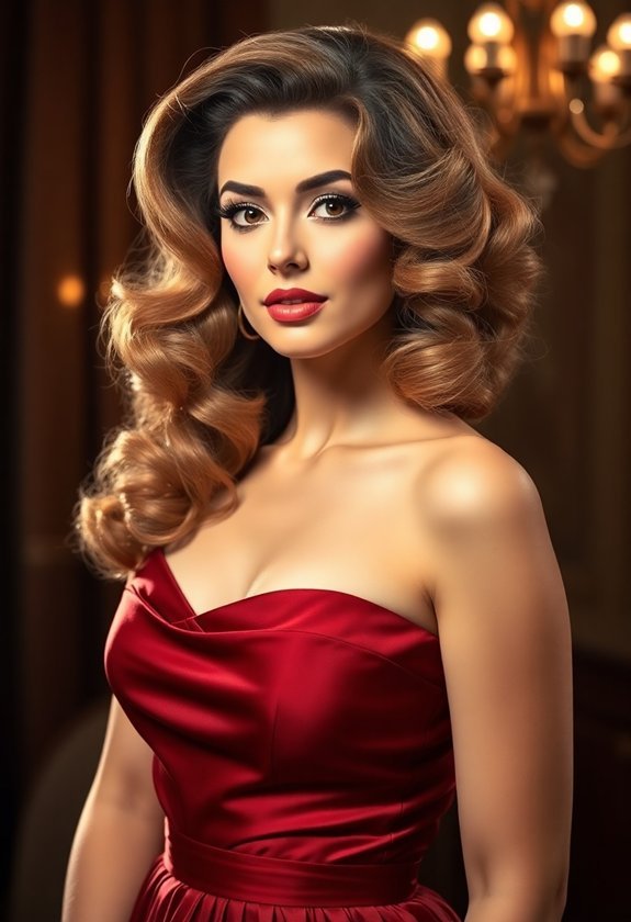 classic glamorous hairstyle trend