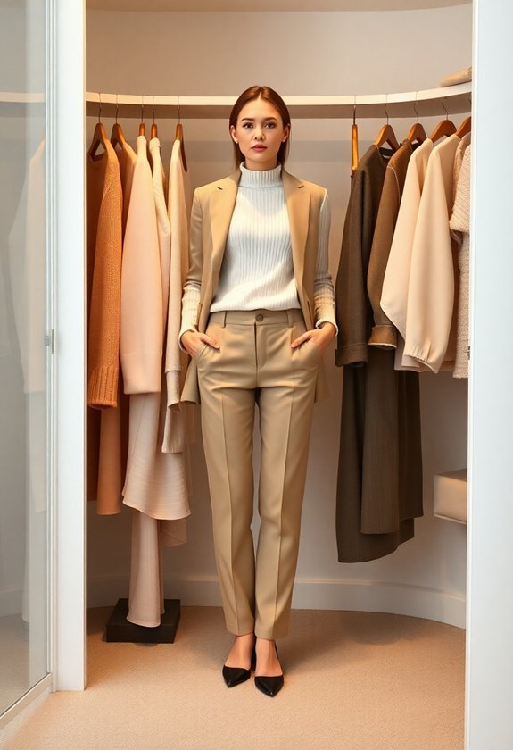 How to Create Effortless Outfits With a Few Key Pieces 4 color selection made easy