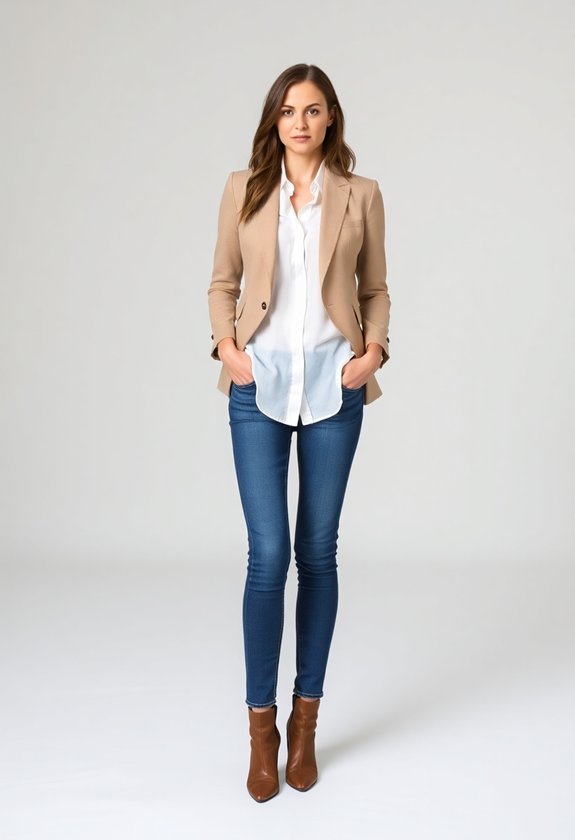 10 Minimalist Casual Chic Wardrobe Staples 3 custom fitted stylish jacket