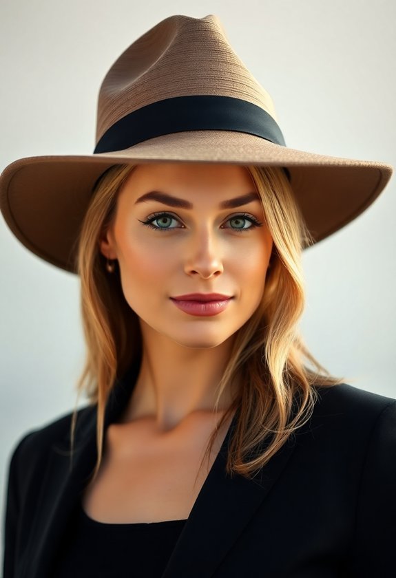 oval face hat styles