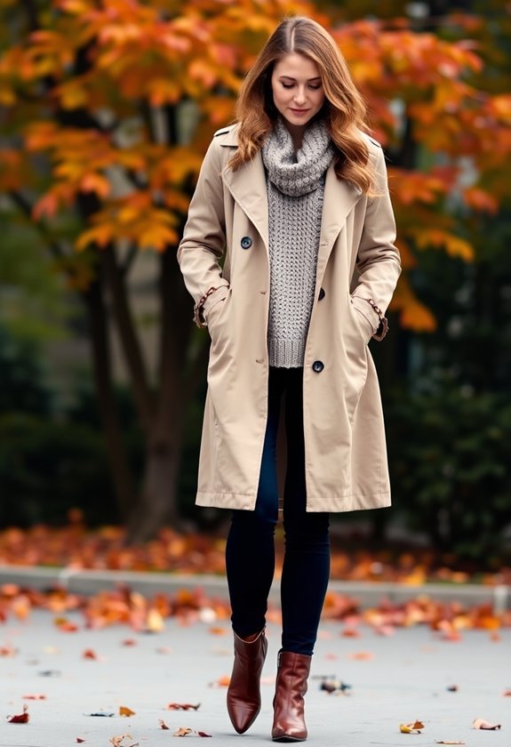 smart outfits for changeable weather