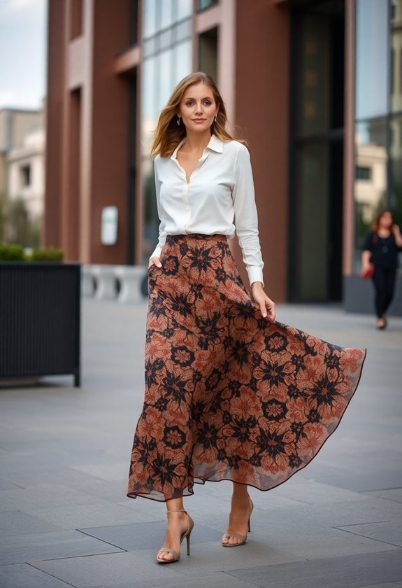 stylish and adaptable skirt