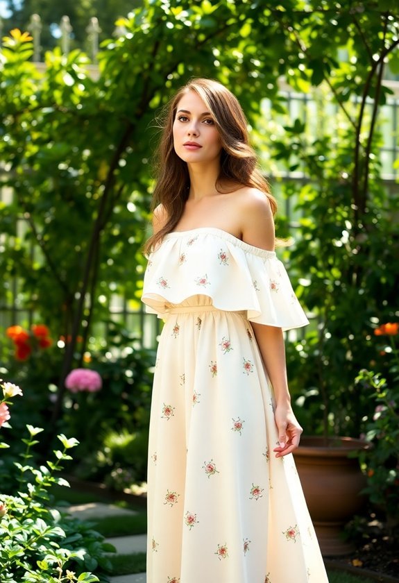 stylish off the shoulder dress