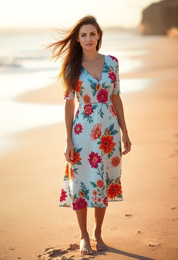 tea length playful dresses