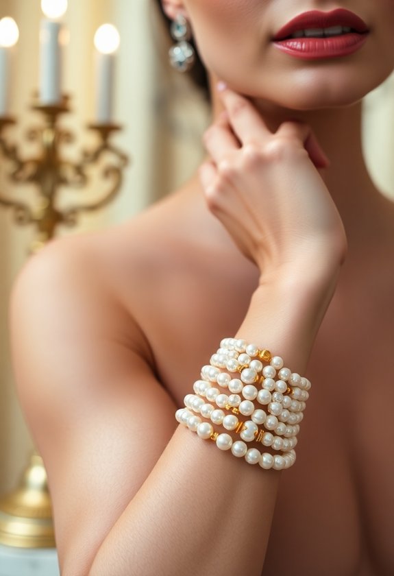 11 Bracelet Stacking Combinations to Try This Year 5 timeless pearl jewelry design