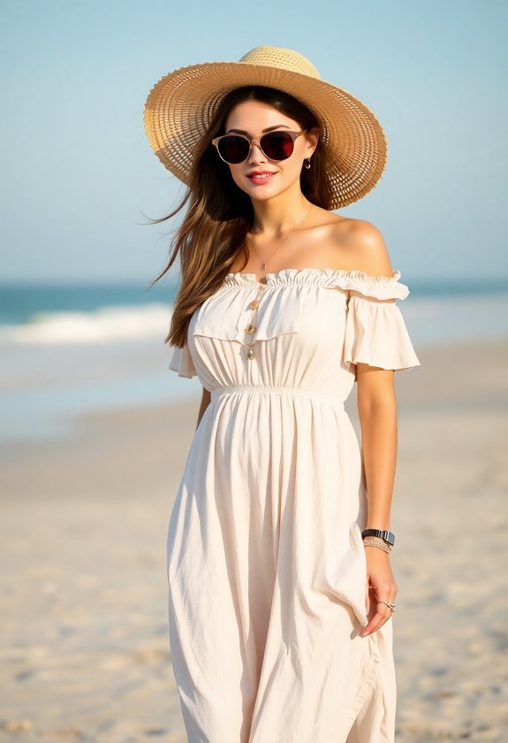 12 Trendy Outfit Pairings for Any Occasion 6 trendy seaside outfit ensemble