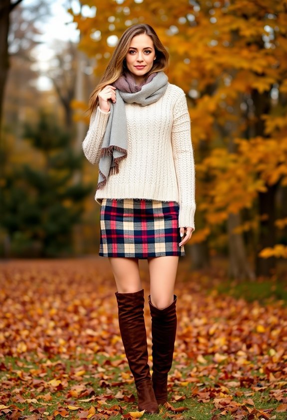 12 Trendy Outfit Pairings for Any Occasion 10 warm autumn celebration ensemble