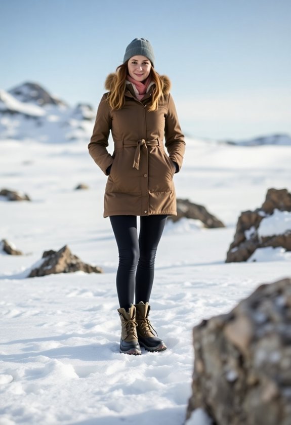 weatherproof winter hiking boots