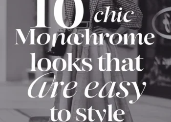 Image for: 10 Chic Monochrome Looks That Are Easy to Style