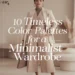 Image for: 10 Timeless Color Palettes for a Minimalist Wardrobe