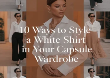 Image for: 10 Ways to Style a White Shirt in Your Capsule Wardrobe