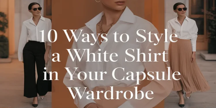 Image for: 10 Ways to Style a White Shirt in Your Capsule Wardrobe