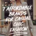 Image for: 7 Affordable Brands for Casual Chic Fashion