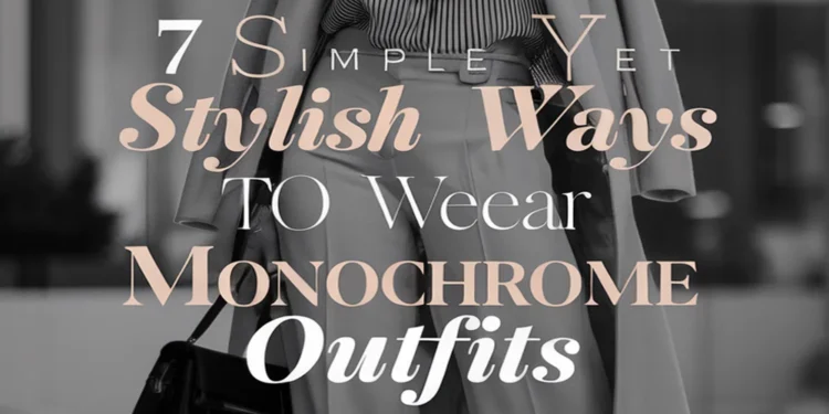 Image for: 7 Simple Yet Stylish Ways to Wear Monochrome Outfits