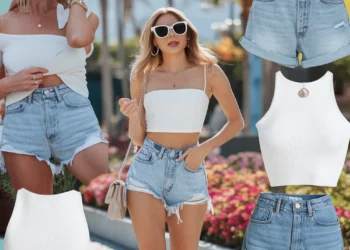Image for: 7 Stylish Ways to Wear Denim Shorts This Summer