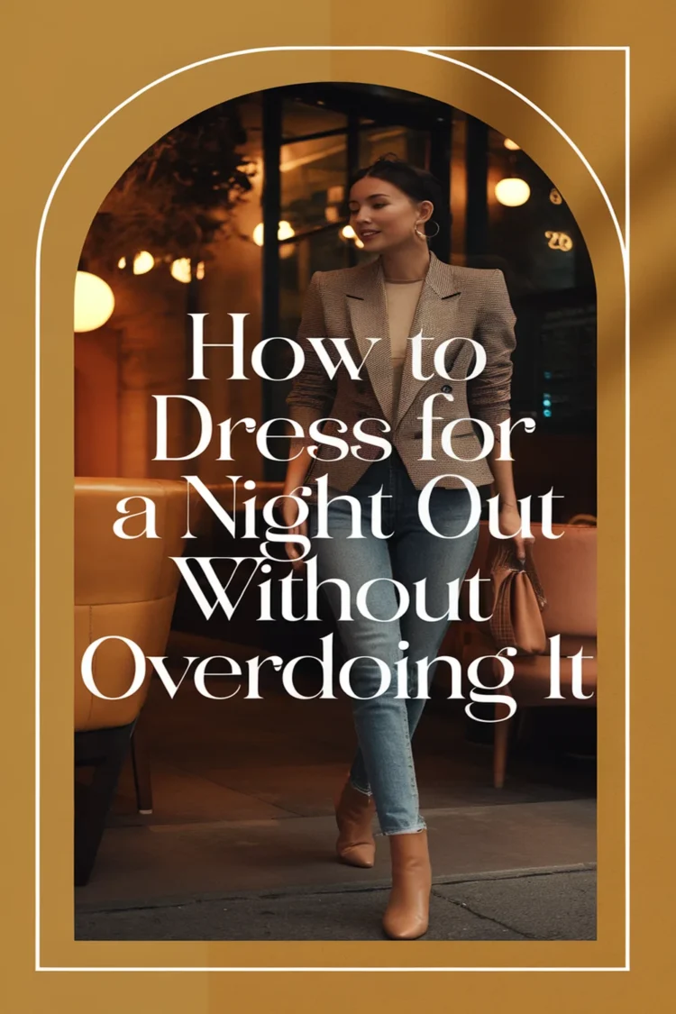 Image for: How to Dress for a Night Out Without Overdoing It